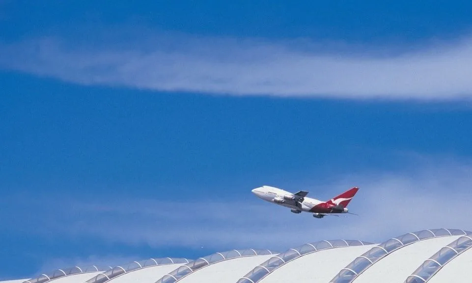 Avion despegando
