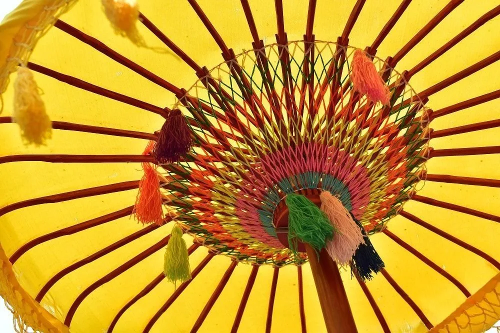 Parasol en Myanmar