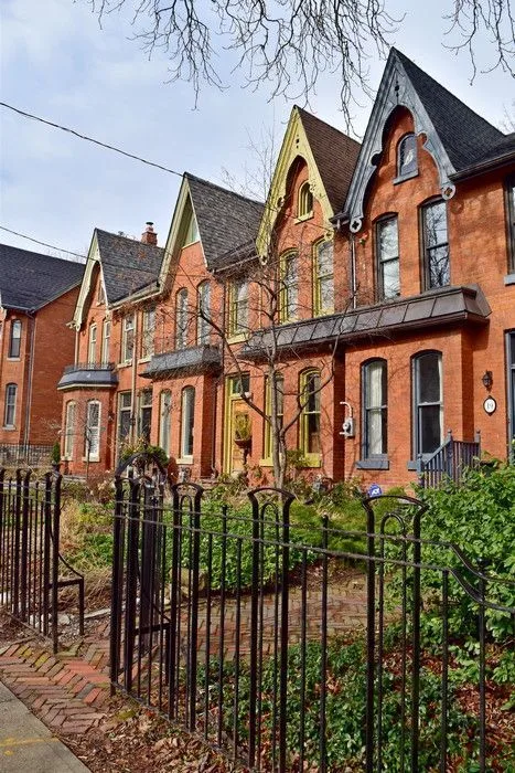 Cabagetown, precioso barrio de casas victorianas en Toronto.