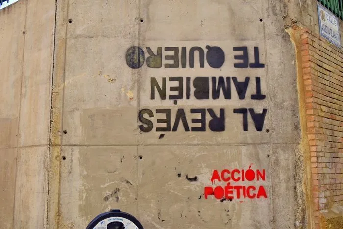Al revés también te quiero Zaragoza Acción Poética