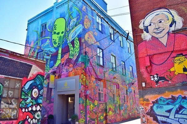 Graffity alley, paralela a Queen St West