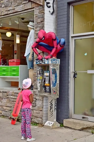 Spiderman en Kensington Market