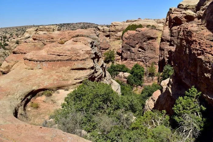 Paisaje de la ruta Shak Al Resh