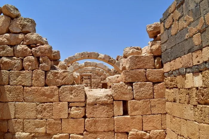 Qasr Al Zraq, uno de los castillos de la ruta de los castillos del desierto.