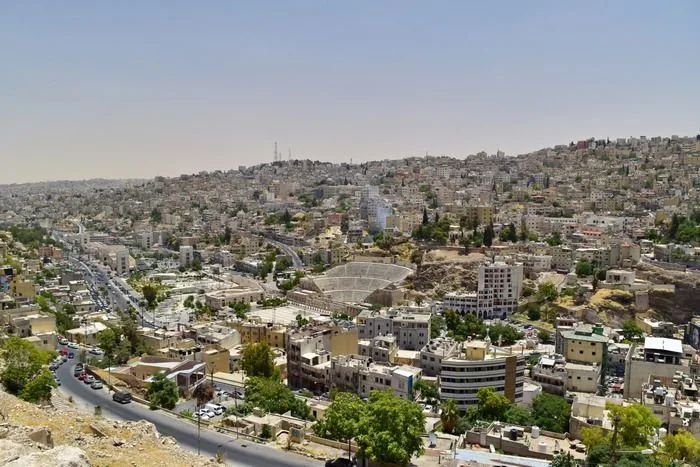 Fotografía del teatro romano en Amman en 2018