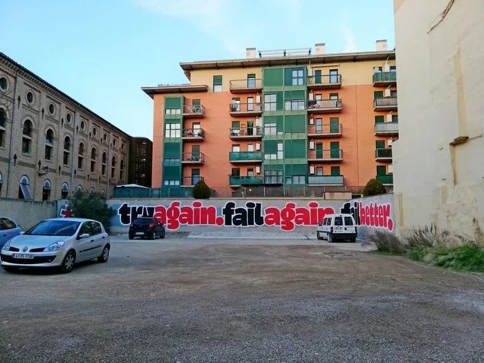 Try again, fail again, fail better