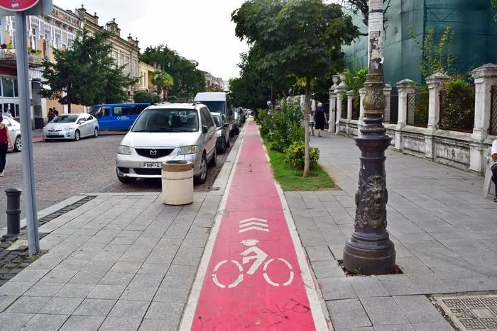 Batumi, la única ciudad de Georgia con carriles bici. 