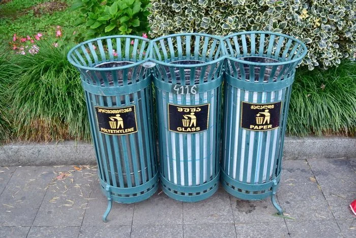 Reciclaje en Batumi