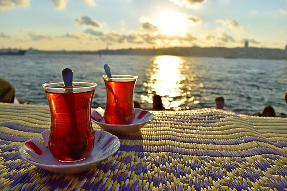 Çay en Estambul