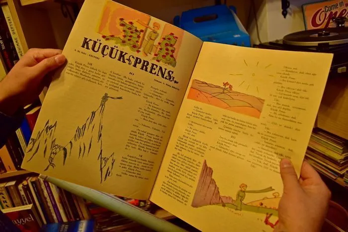 Primer ejemplar de El Principito en Turco