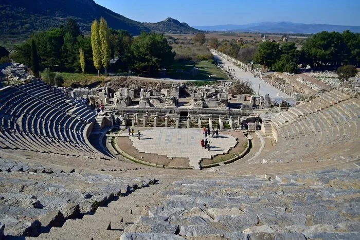 Ruinas del teatro de la ciudad de Efeso
