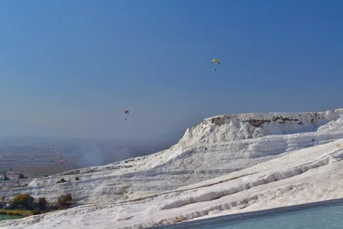 Vuelo en parapente sobre Pamukkale
