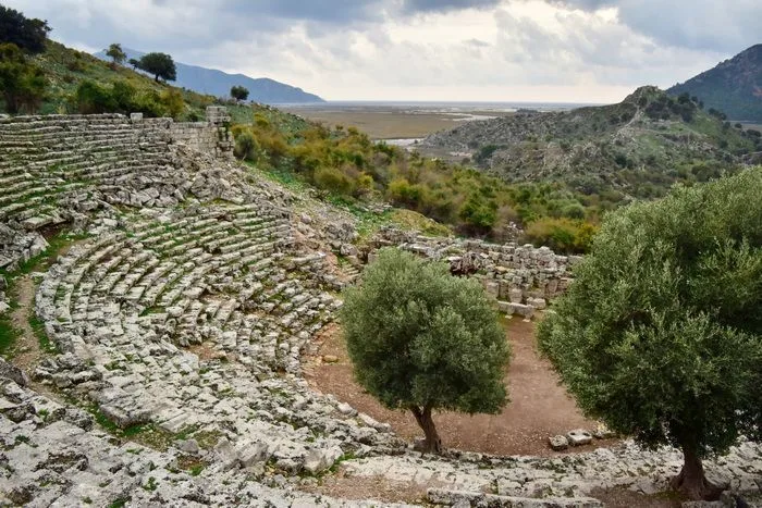 Ruinas de la ciudad de Caunos