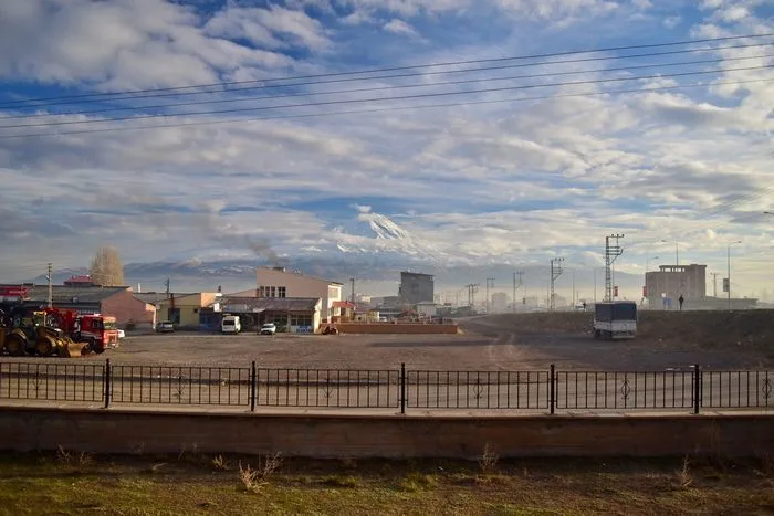 Monte Ararat desde Dogubayazit