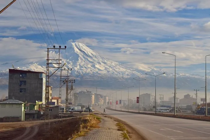 Vistas del monte Ararat