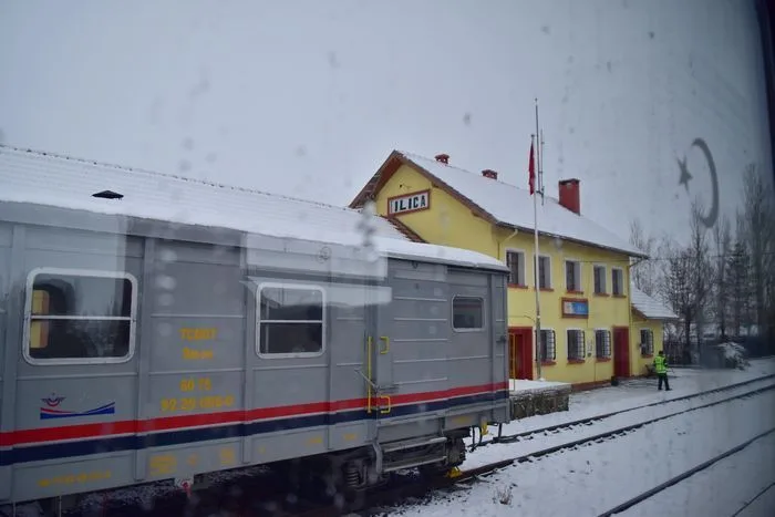Trenes nevados en Turquía
