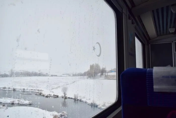 Desde el tren en Turquía
