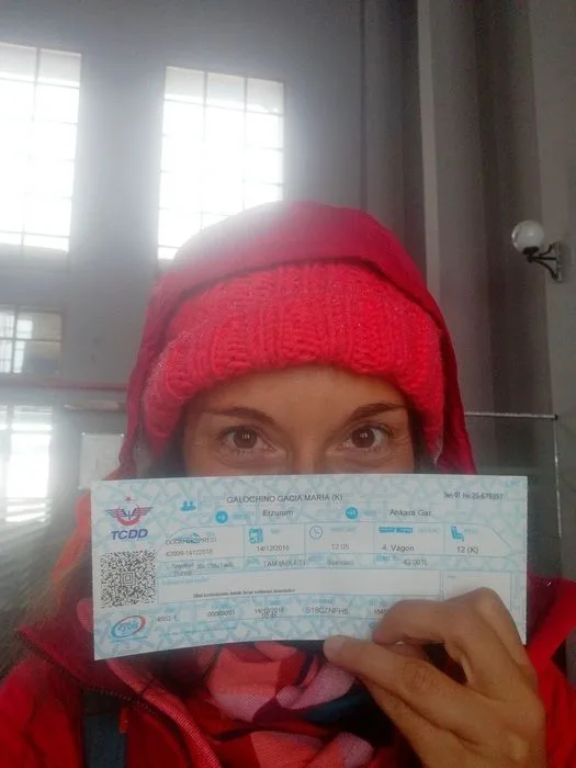 BIllete de tren en Turquía