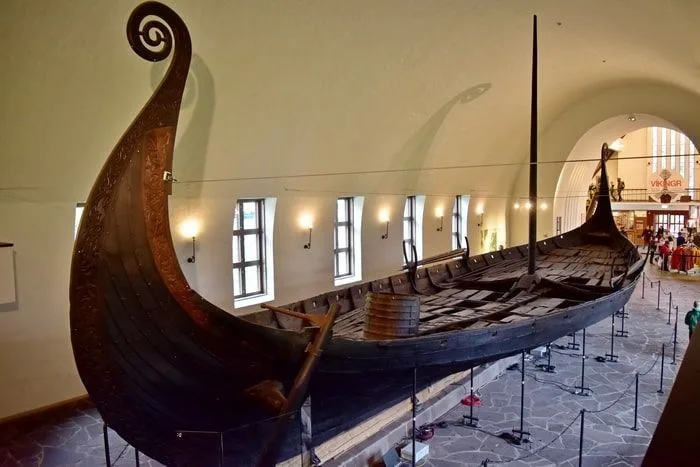 Museo de barcos Vikingos en Oslo o Vikingskipshuset