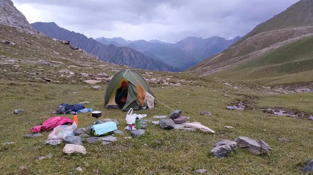 Campamento con nuestra Vaude Taurus UL 2P