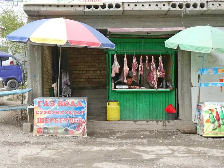 Carnicería en Arslanbob