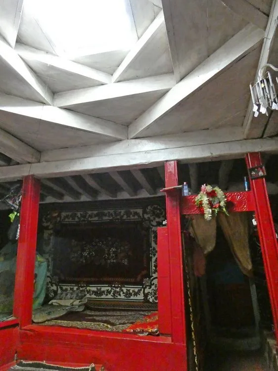 Estancia principal de las casas típicas en el valle de Wakhan