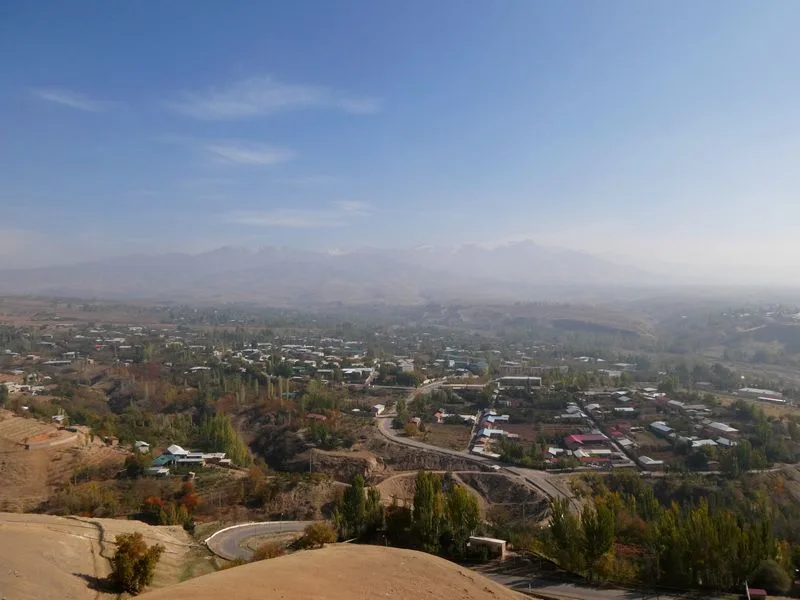 Vistas de las montañas cercanas