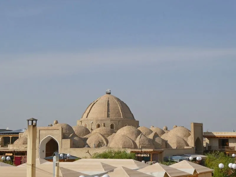 Cúpulas de los bazares en Bujará