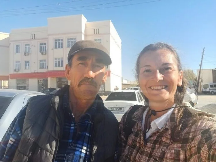 El hombre super majo que me llevó en su coche